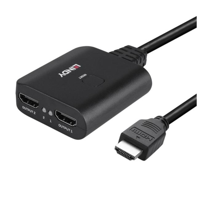 Lindy - 38356 divisor de video HDMI 2x HDMI