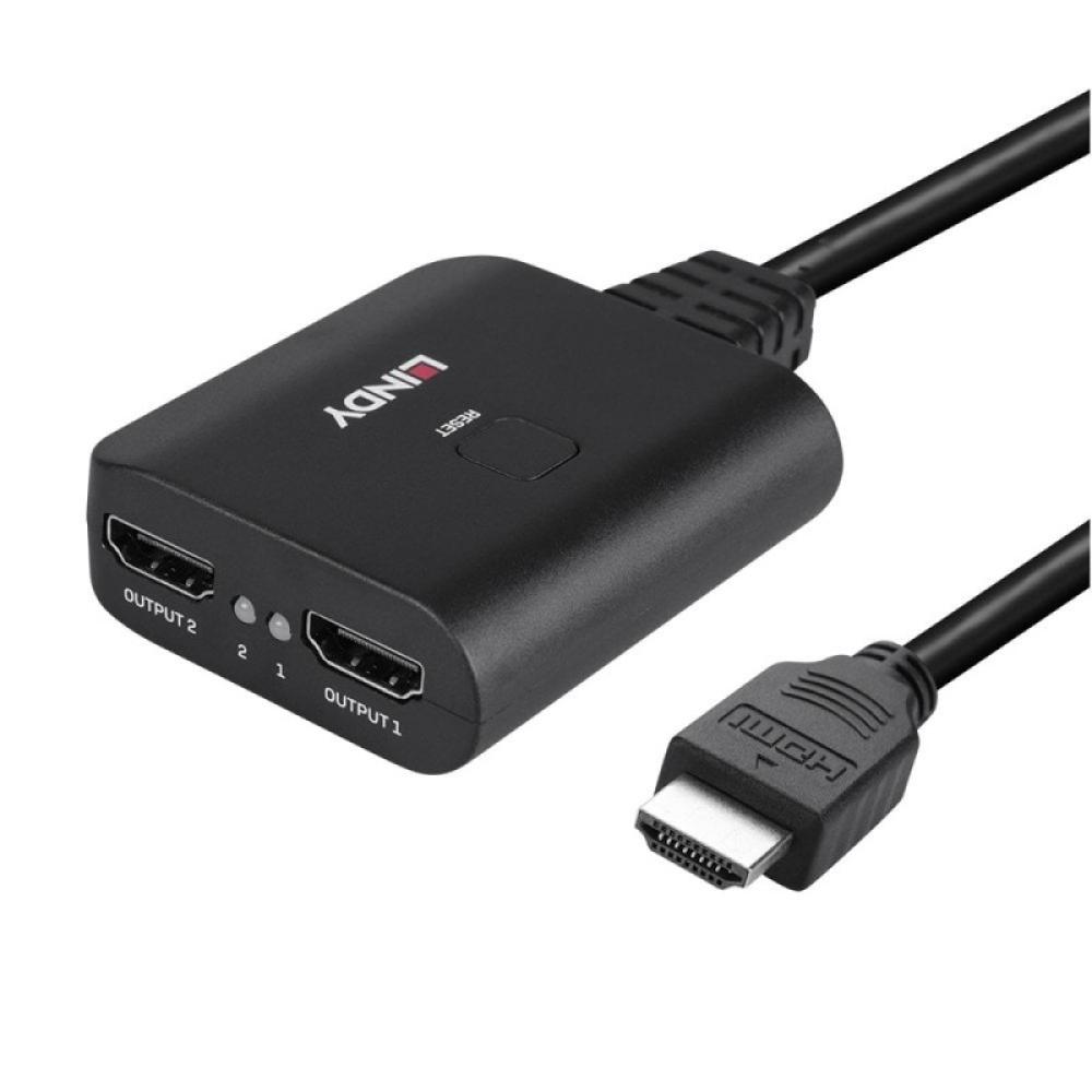Lindy - 38356 divisor de video HDMI 2x HDMI