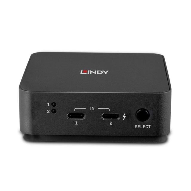 Lindy - 42321 interruptor KVM Gris