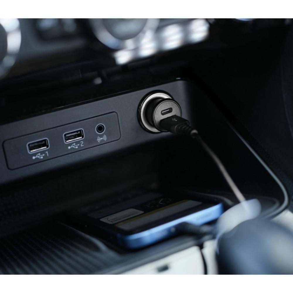 Trust - Maxo Universal Negro Encendedor de cigarrillos Carga rápida Auto