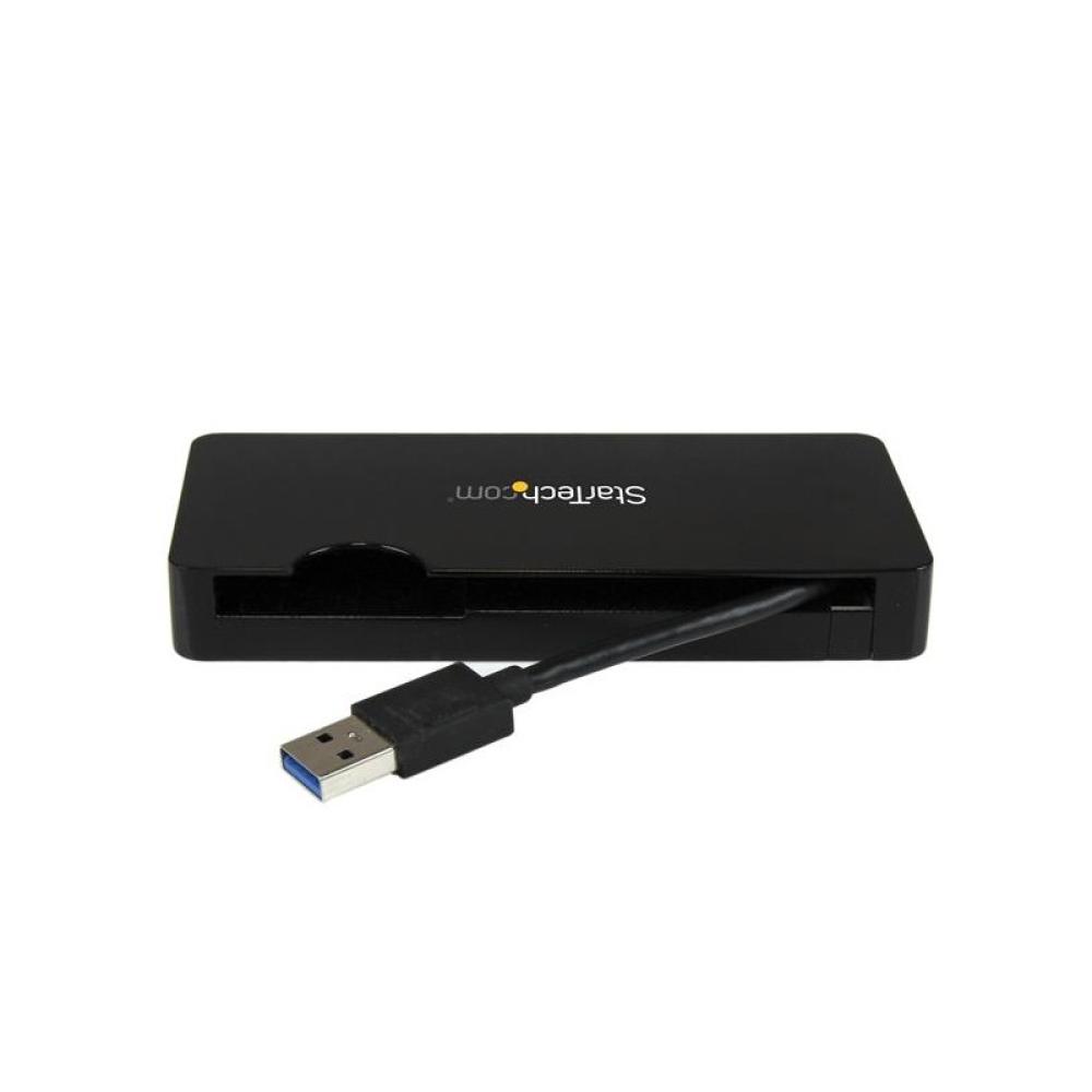 StarTech.com - Replicador de Puertos USB 3.0 de Viajes con HDMI o VGA - Docking Station para Portátil