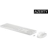 HP - Combo de teclado y ratón inalámbricos 650, blanco