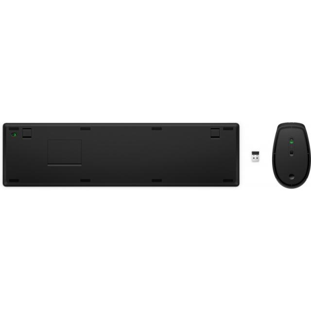 HP - Combo de teclado y ratón inalámbricos 650, negro