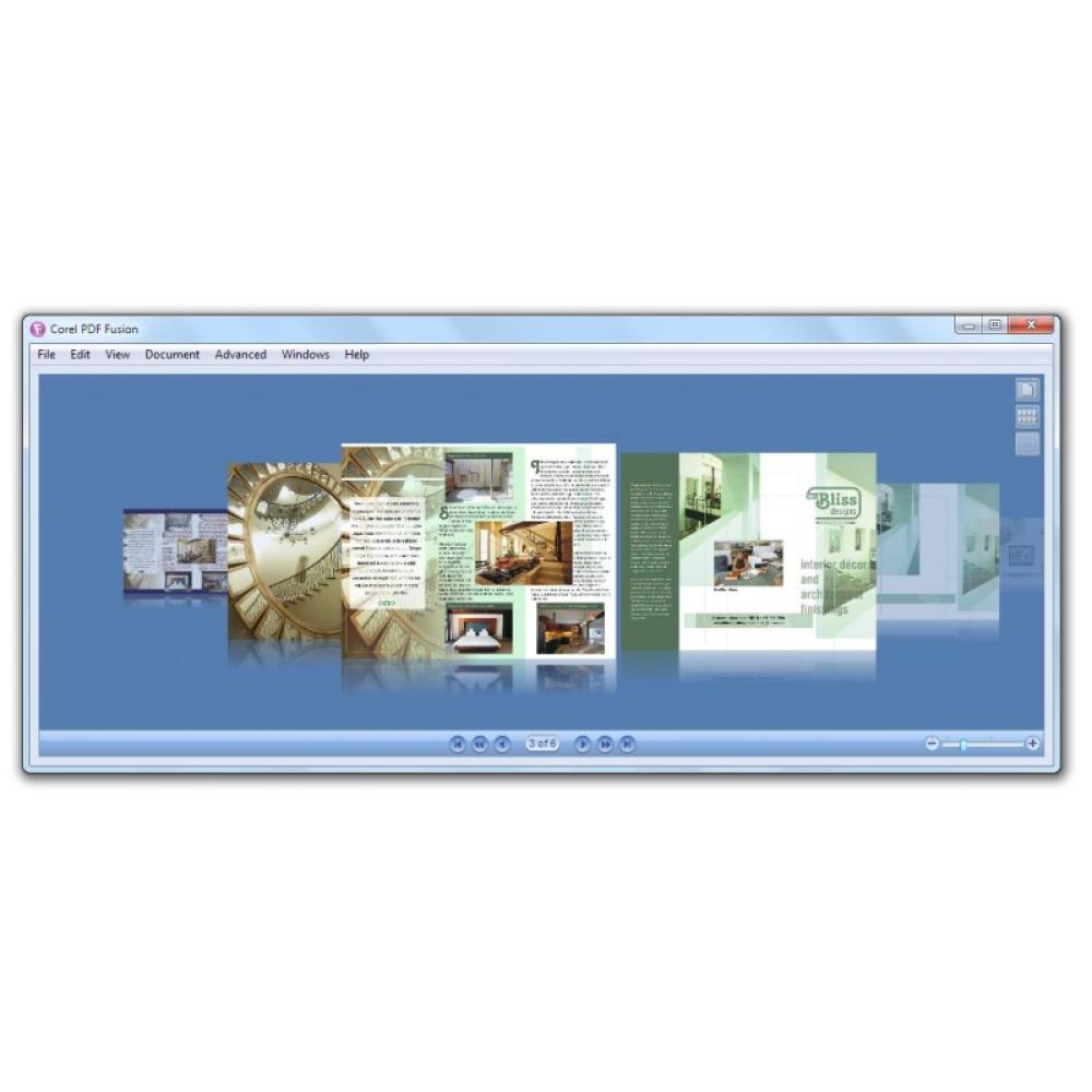 Corel - PDF Fusion Editor gráfico