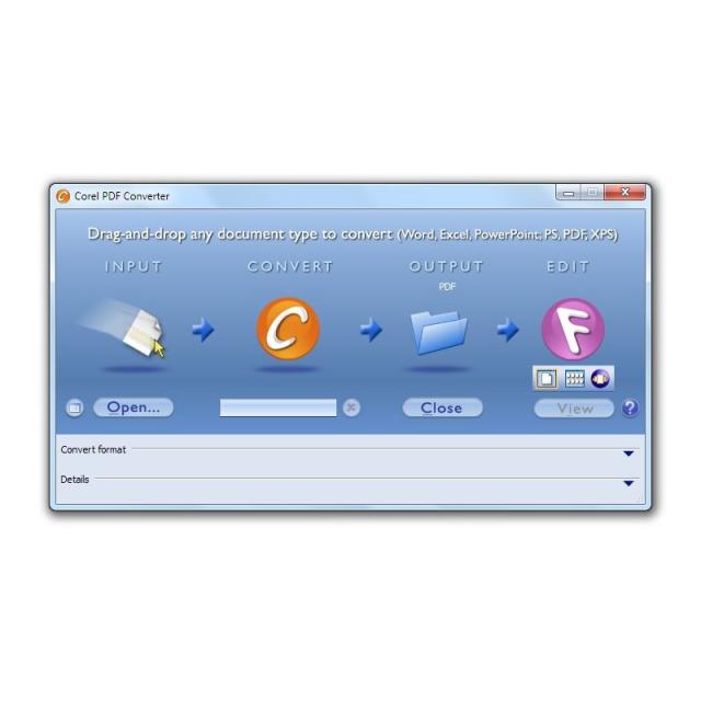 Corel - PDF Fusion Editor gráfico