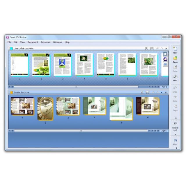 Corel - PDF Fusion Editor gráfico