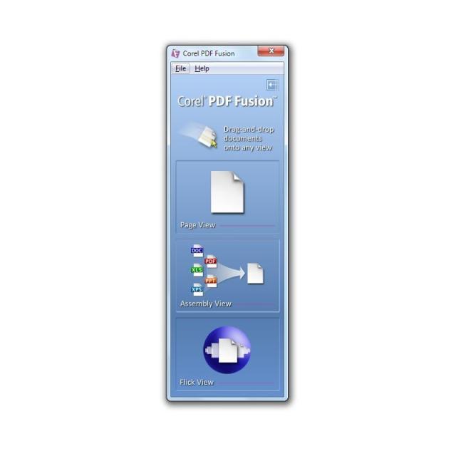 Corel - PDF Fusion Editor gráfico