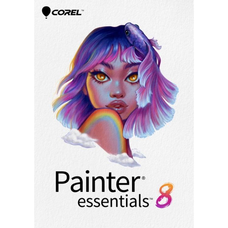 Corel - Painter Essentials 8 Editor gráfico Completo 1 licencia(s)