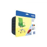 Brother - LC-229XLVALBP cartucho de tinta 4 pieza(s) Original Negro, Cian, Magenta, Amarillo