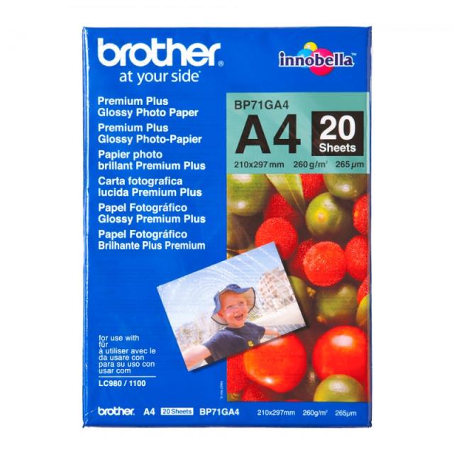 Brother - BP-71GA4 A4 Azul, Rojo