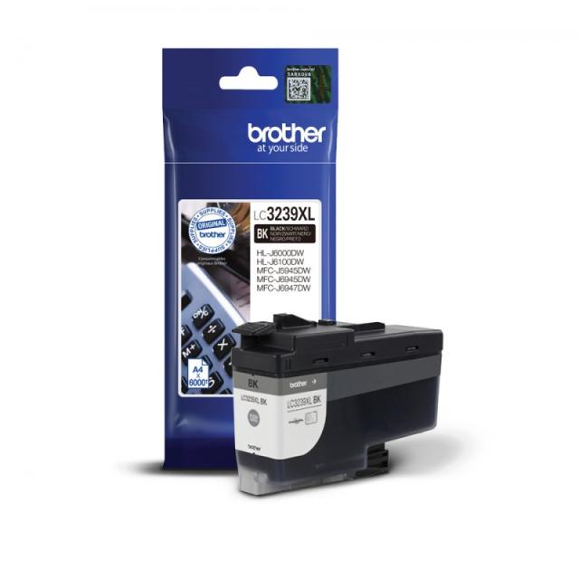 Brother - LC-3239XLBK cartucho de tinta 1 pieza(s) Original Alto rendimiento (XL) Negro