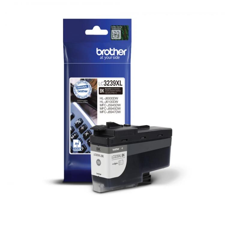 Brother - LC-3239XLBK cartucho de tinta 1 pieza(s) Original Alto rendimiento (XL) Negro