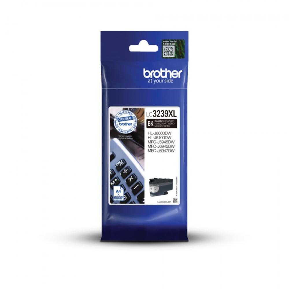 Brother - LC-3239XLBK cartucho de tinta 1 pieza(s) Original Alto rendimiento (XL) Negro