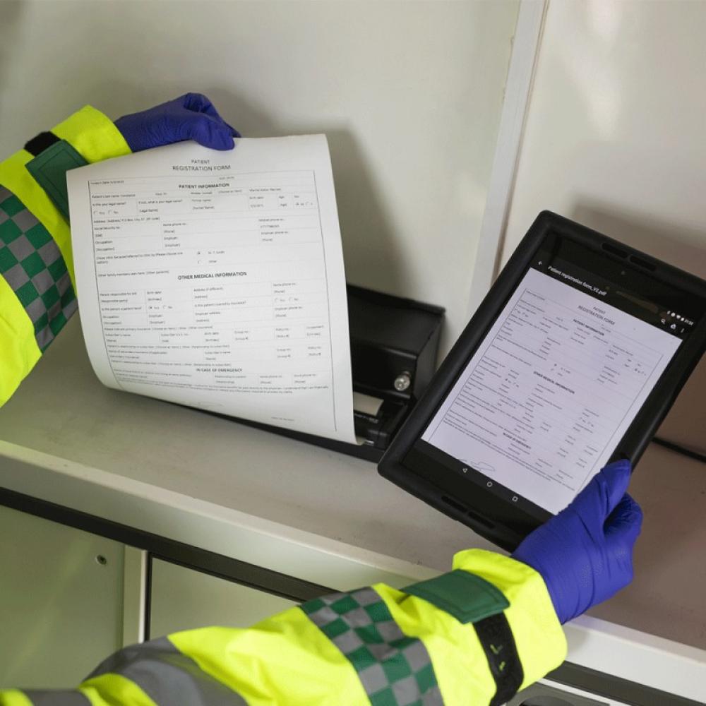 Brother - PJ863 300 x 300 DPI Inalámbrico y alámbrico Térmica directa Impresora portátil