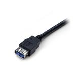 StarTech.com - Cable USB 3.0 de 2m Extensor Alargador - USB A Macho a Hembra
