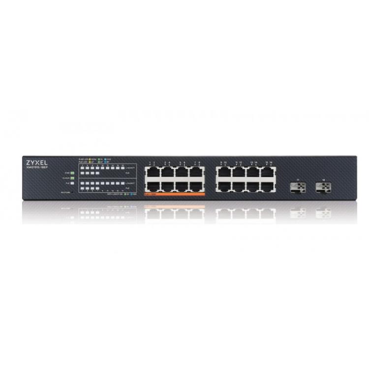 Zyxel - XMG1915-18EP Gestionado L2 2.5G Ethernet (100/1000/2500) Energía sobre Ethernet (PoE)