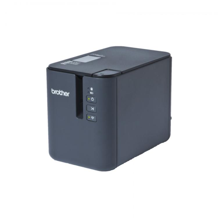 Brother - PT-P900WC impresora de etiquetas Transferencia térmica 360 x 360 DPI 60 mm/s Inalámbrico y alámbrico HSE/TZe Wifi