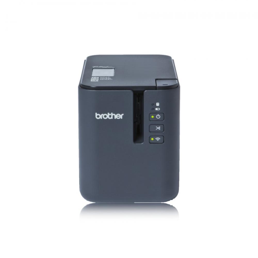 Brother - PT-P900WC impresora de etiquetas Transferencia térmica 360 x 360 DPI 60 mm/s Inalámbrico y alámbrico HSE/TZe Wifi