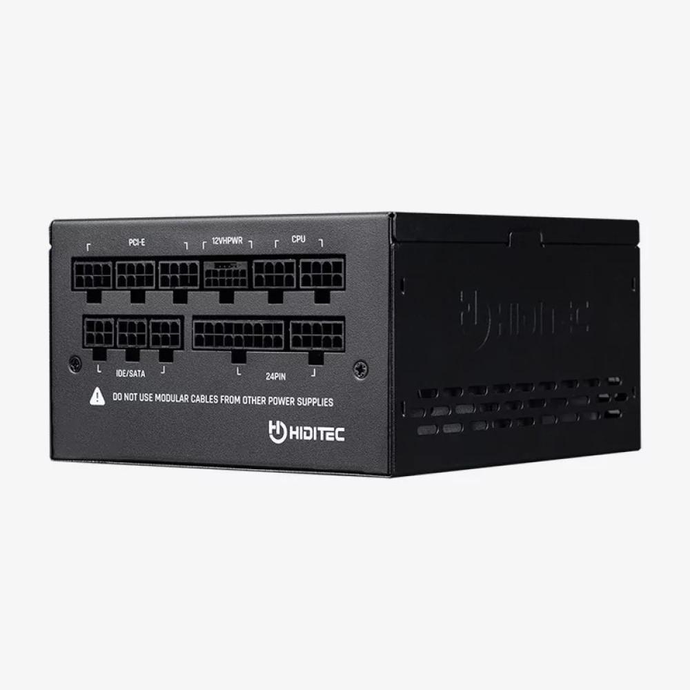 Hiditec - GDX750 v2 unidad de fuente de alimentación 750 W 20+4 pin ATX ATX Negro