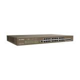 IP-COM Networks - G5328P-24-410W switch Gestionado L3 Gigabit Ethernet (10/100/1000) Energía sobre Ethernet (PoE) 1U Negro