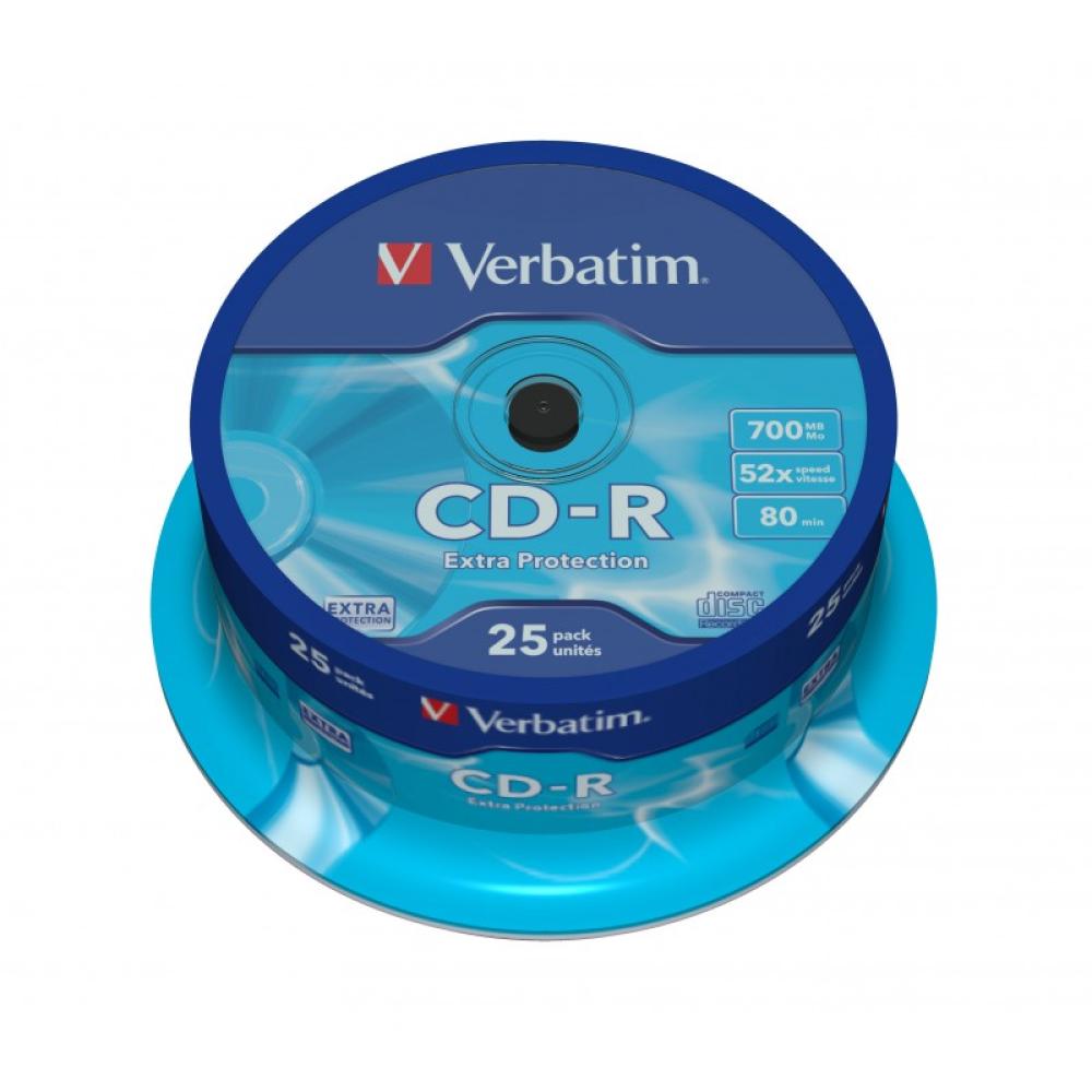 Verbatim - CD-R Extra Protection 700 MB 52x 25 pieza(s)
