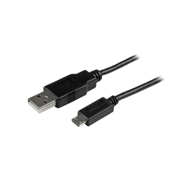 StarTech.com - Cable Largo de Carga y Sincronización Micro USB de 3m - M/M - 24AWG