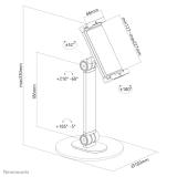 Neomounts - DS15-540WH1 Soporte para tablet 4.7-12.9" - universal