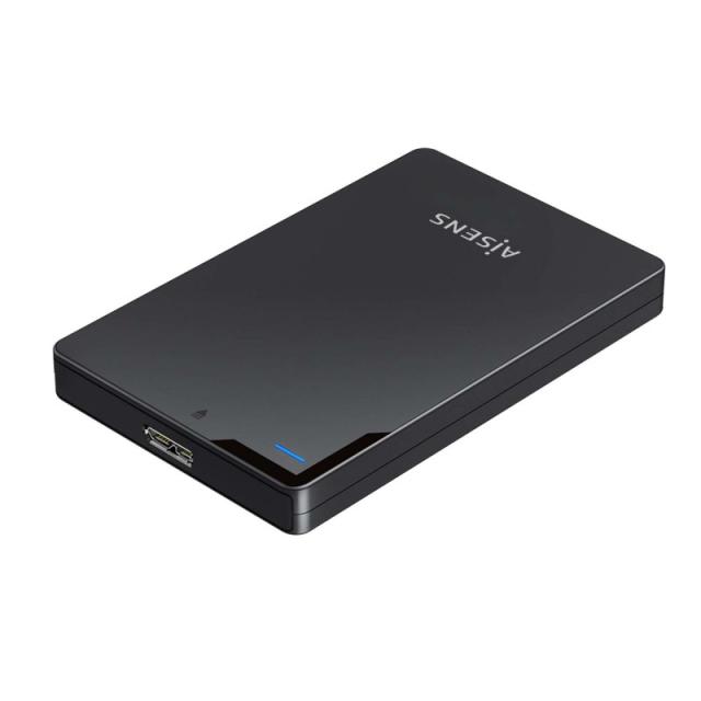 AISENS - Caja Externa 2,5? 9.5mm SATA a USB 3.0/USB3.1 Gen1, Negra