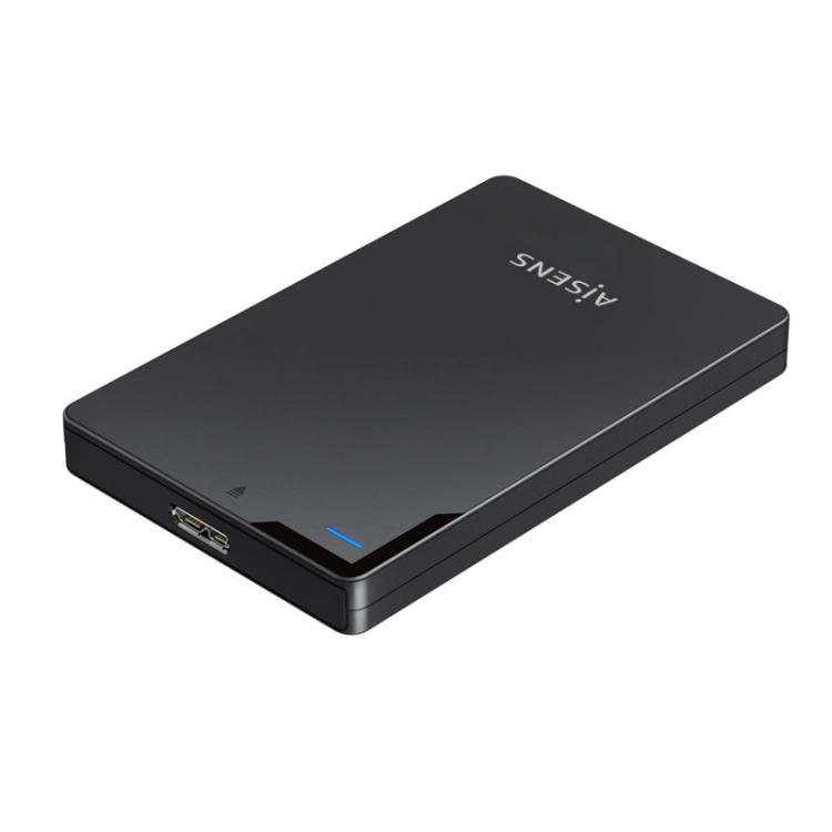 AISENS - Caja Externa 2,5? 9.5mm SATA a USB 3.0/USB3.1 Gen1, Negra