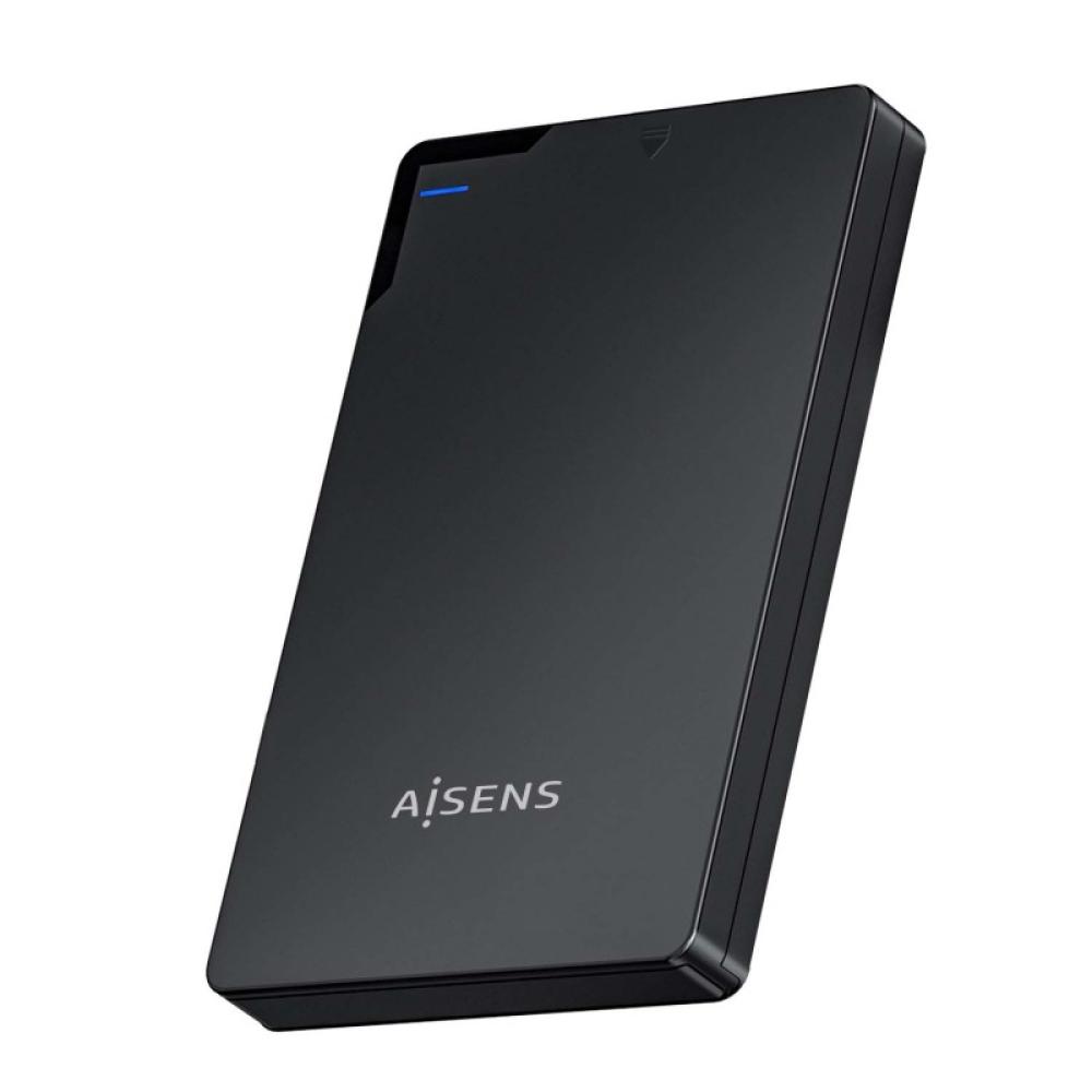 AISENS - Caja Externa 2,5? 9.5mm SATA a USB 3.0/USB3.1 Gen1, Negra