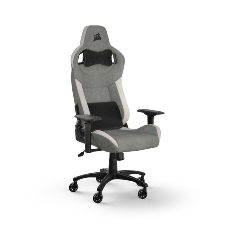 Corsair - CF-9010058-WW silla para videojuegos Silla para videojuegos de PC Asiento de malla Gris
