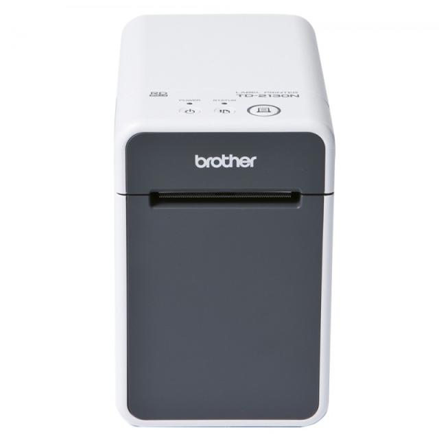 Brother - TD-2135N impresora de etiquetas Térmica directa 300 x 300 DPI 152,4 mm/s Inalámbrico y alámbrico Ethernet