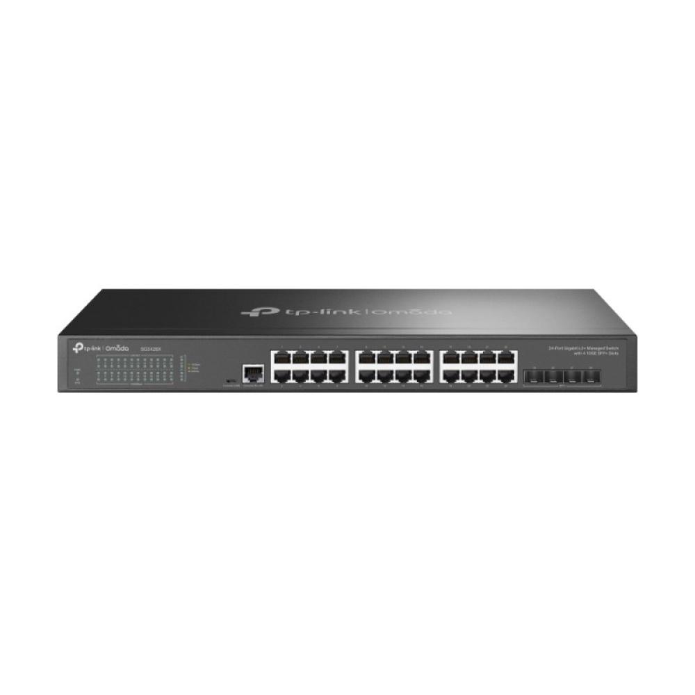 TP-Link - Omada SG3428X switch Gestionado L2+/L3 Gigabit Ethernet (10/100/1000) 1U Negro