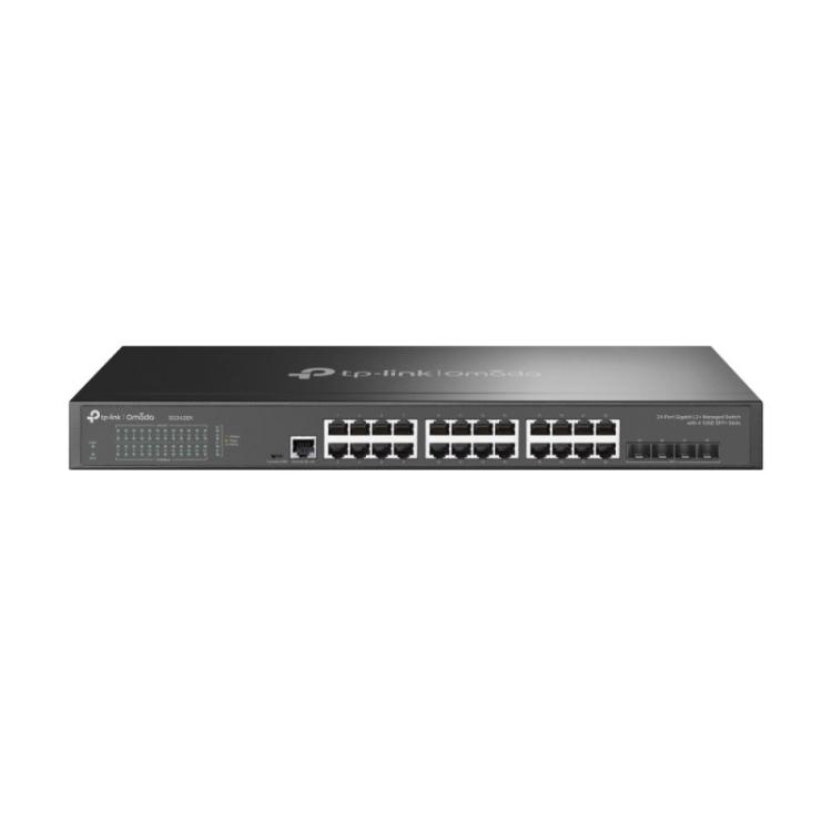 TP-Link - Omada SG3428X switch Gestionado L2+/L3 Gigabit Ethernet (10/100/1000) 1U Negro