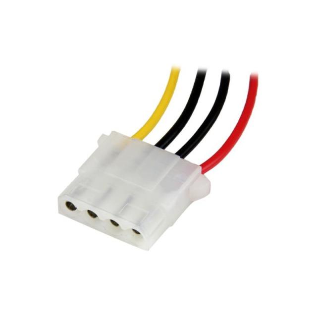 StarTech.com - Cable de 30cm de Extensión de Alimentación Corriente Molex LP4 - 4 pines Macho a Hembra