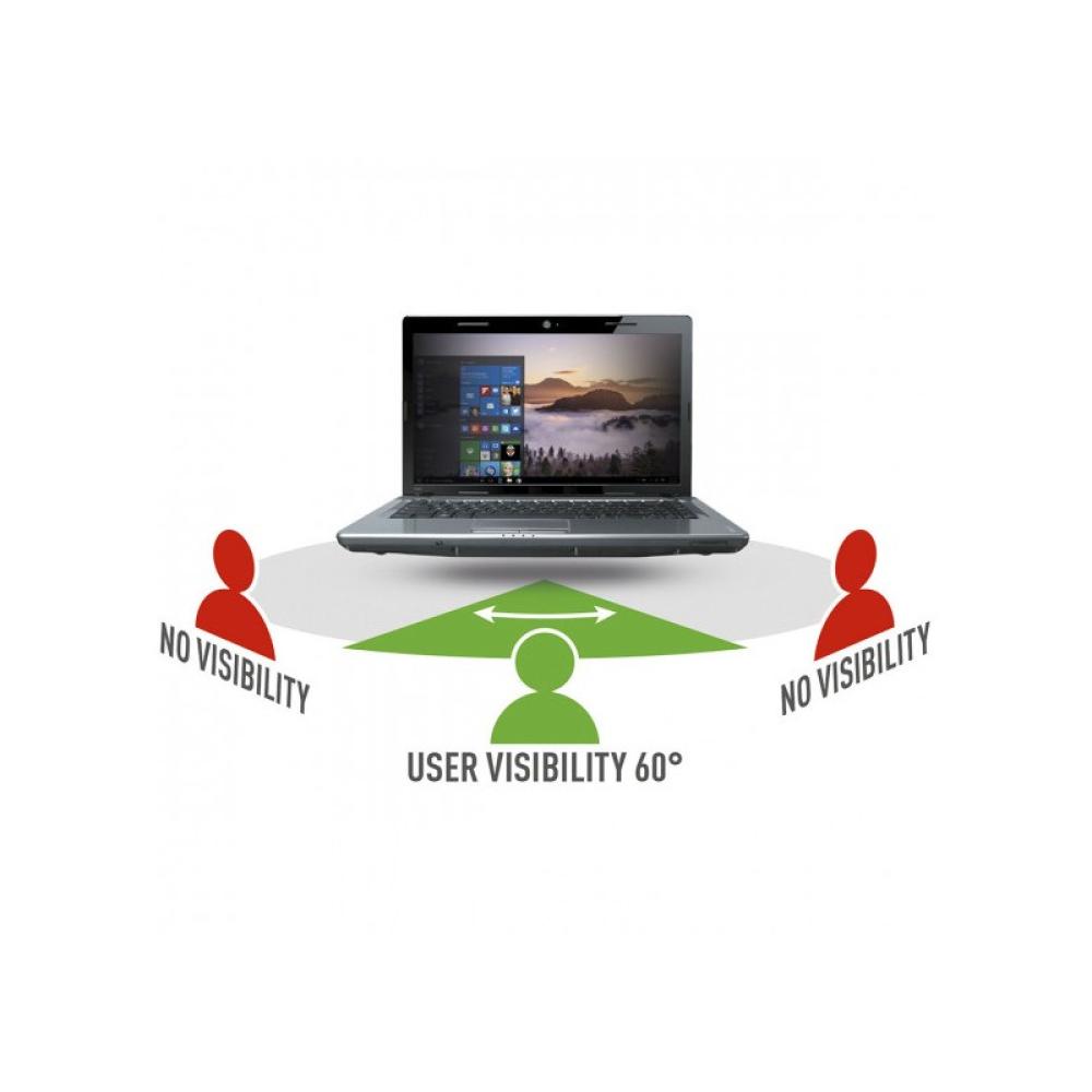 Mobilis - 016403 filtro para monitor Filtro de privacidad para pantallas sin marco 35,6 cm (14")