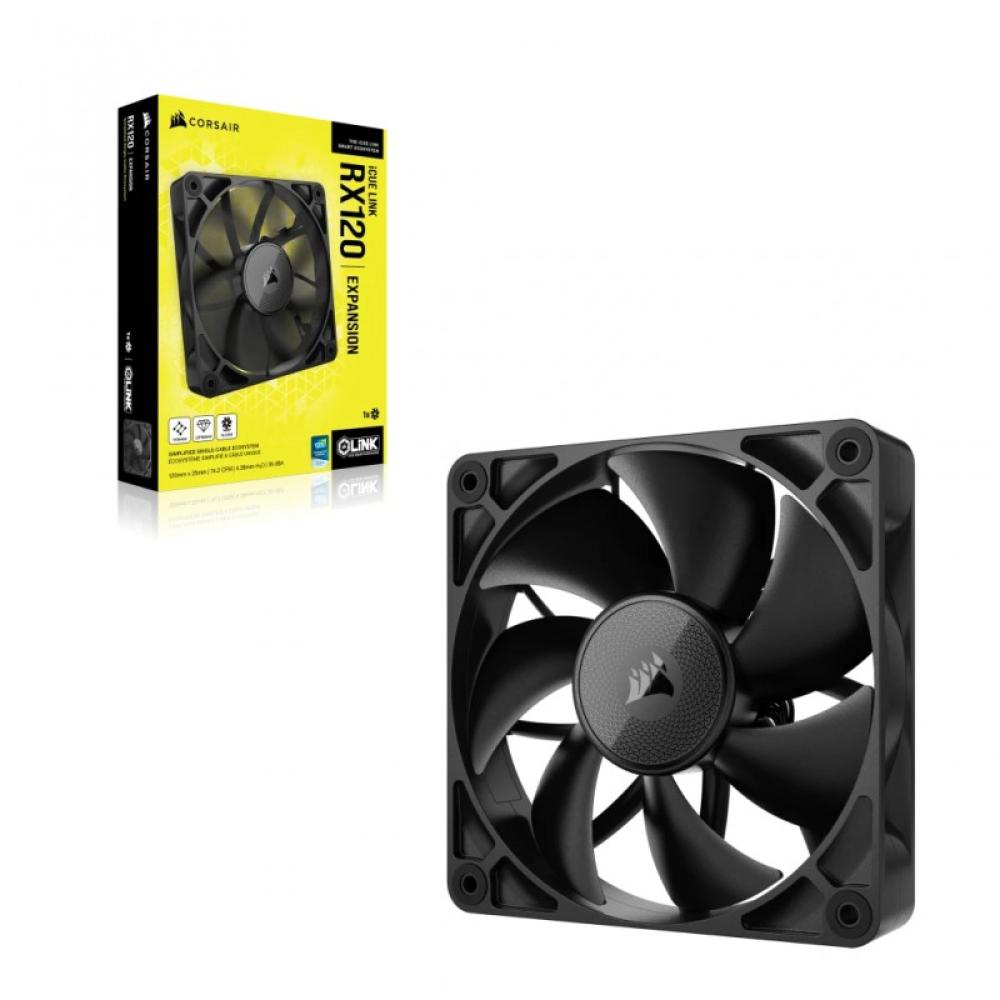 Corsair - iCUE LINK RX120 Carcasa del ordenador Ventilador 12 cm Negro 1 pieza(s)