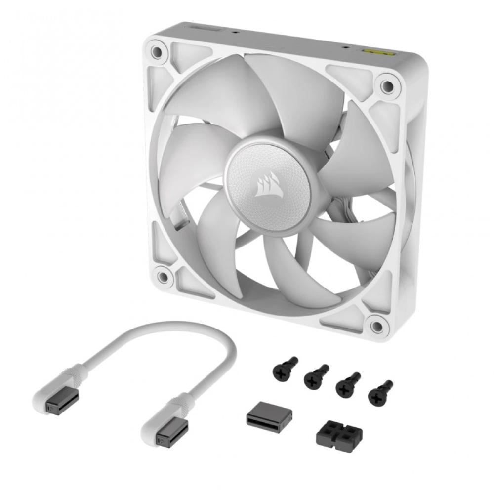 Corsair - iCUE LINK RX120 RGB Carcasa del ordenador Ventilador 12 cm Blanco 1 pieza(s)