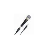 Hama - Micrófono dinámico con una conexión de 6,3mm y un cabe de 3m, Color negro