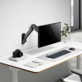 AISENS - Soporte De Pared Pro Contrapeso Giratorio E Inclinable Para Monitor/tv 9kg (3 Pivotes, 1 Brazo) De 17-32, Negro