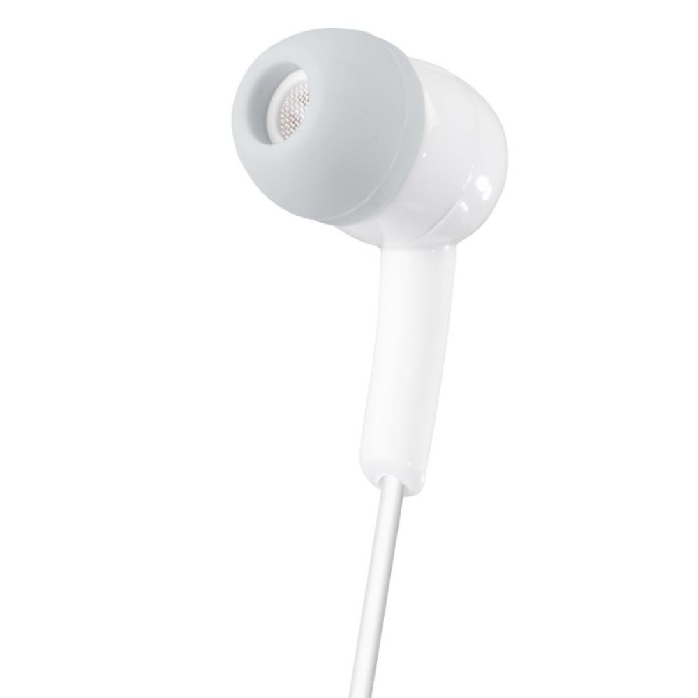 Hama - Gloss Auriculares Alámbrico Dentro de oído Música Gris, Blanco