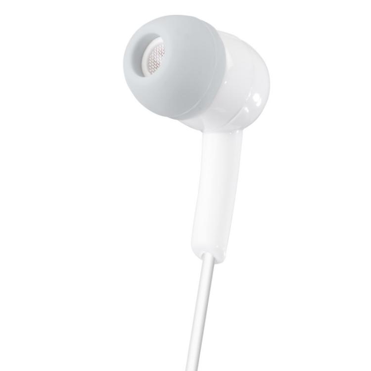 Hama - Gloss Auriculares Alámbrico Dentro de oído Música Gris, Blanco