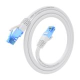 AISENS - Cable De Red Latiguillo RJ45 Cat.6 UTP AWG26 CCA, Blanco, 0.5 m