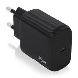 AISENS - Cargador USB-C PD3.0 1 Puerto 1xUSB-C 25W, Negro
