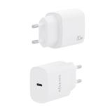 AISENS - Cargador USB-C PD3.0 1 Puerto 1xUSB-C 20W, Blanco