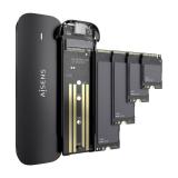 AISENS - Caja Externa M.2 (NGFF) ASM2-024B NVMe a USB3.2 Gen2, Negra