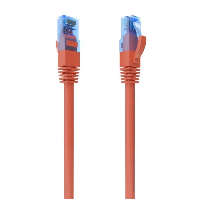 AISENS - Cable De Red Latiguillo RJ45 Cat.6 UTP AWG26 CCA, Rojo, 1.0 m