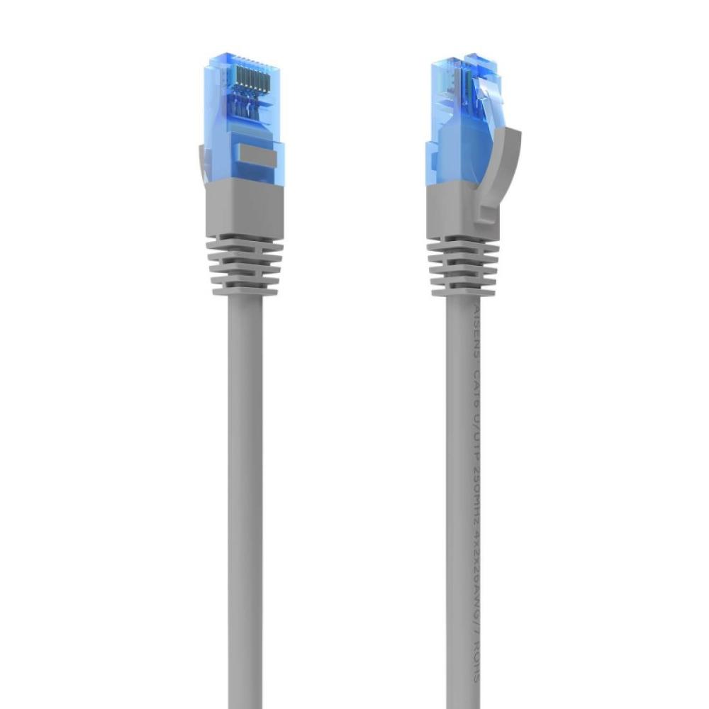 AISENS - Cable De Red Latiguillo RJ45 Cat.6 UTP AWG26 CCA, Gris, 20 m