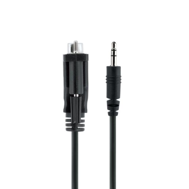 StarTech.com - Cable de 1m Serie DB9 a 3,5mm para la Configuración de Dispositivos Serie - Cable RS232 DB9 macho a 3,5 mm para C