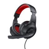 Trust - 24785 auricular y casco Auriculares Alámbrico Diadema Juego Negro, Rojo